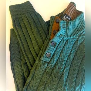 Men’s Jos. A. Banks Executive Collection Hunter Green Knit Pull Over Sweater